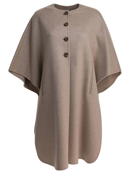 Cashmere midi cape Jackets and Coats