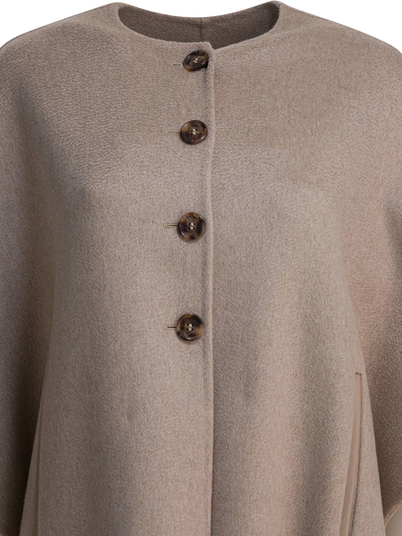 Cashmere midi cape Jackets and Coats