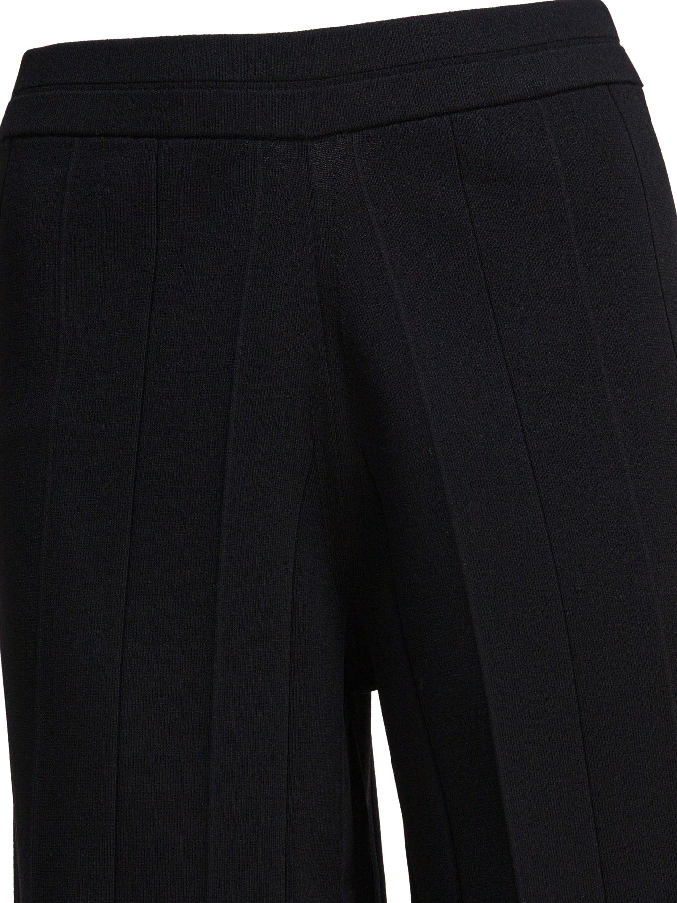 Wide knit pants Trousers