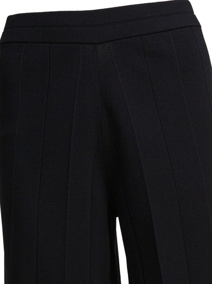 Wide knit pants Trousers
