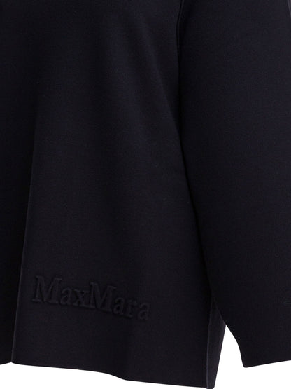 Viscose and wool over sweater Knitwear