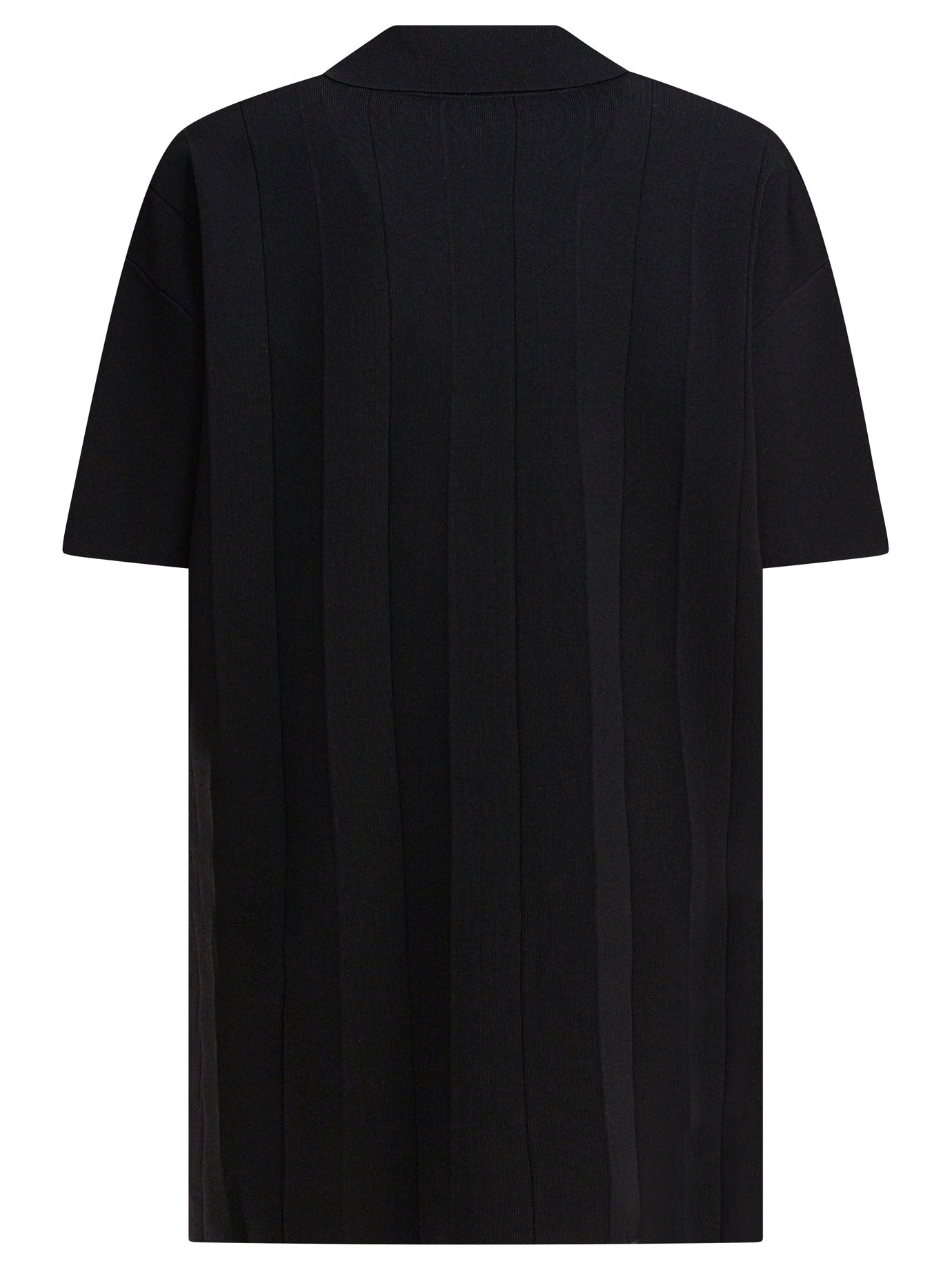 Short-sleeved viscose crepe shirt Shirts