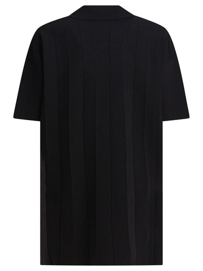 Short-sleeved viscose crepe shirt Shirts