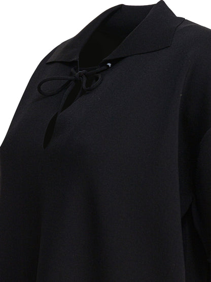 Short-sleeved viscose crepe shirt Shirts