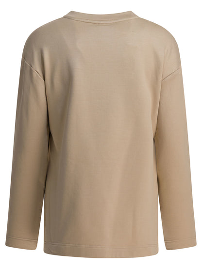 Silk and cotton sweatshirt Sweatshirts