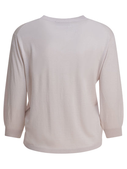 Wool and cashmere crewneck sweater Knitwear