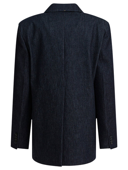 Oversized double-breasted blazer Jackets and Coats