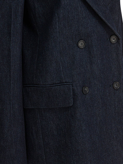 Oversized double-breasted blazer Jackets and Coats
