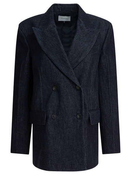 Oversized double-breasted blazer Jackets and Coats