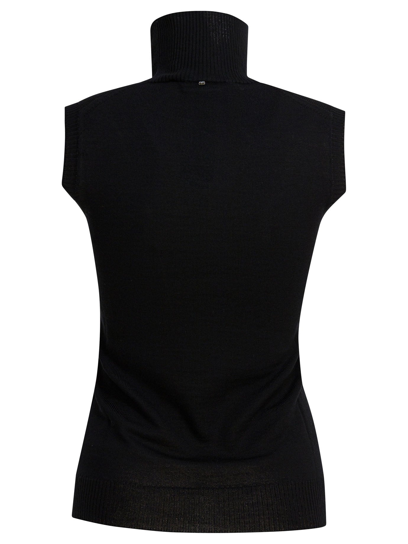 Mock neck sleeveless Knitwear