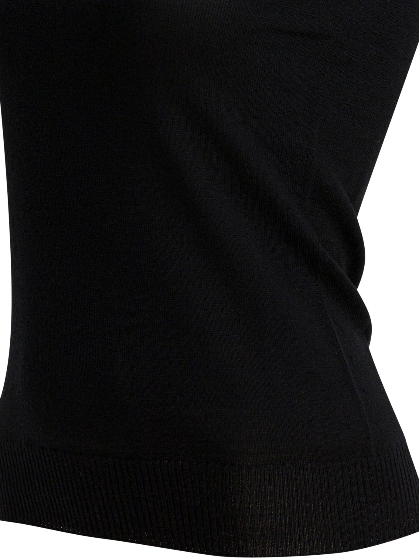 Mock neck sleeveless Knitwear