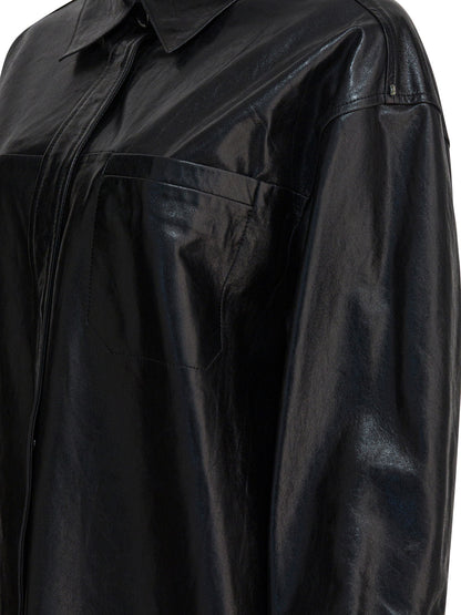 Leather shirt Shirts