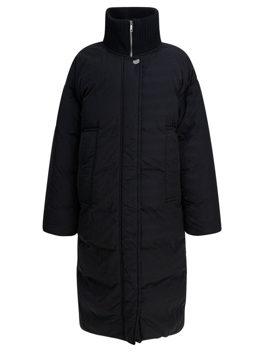 Long anti-drip down jacket Jackets and Coats