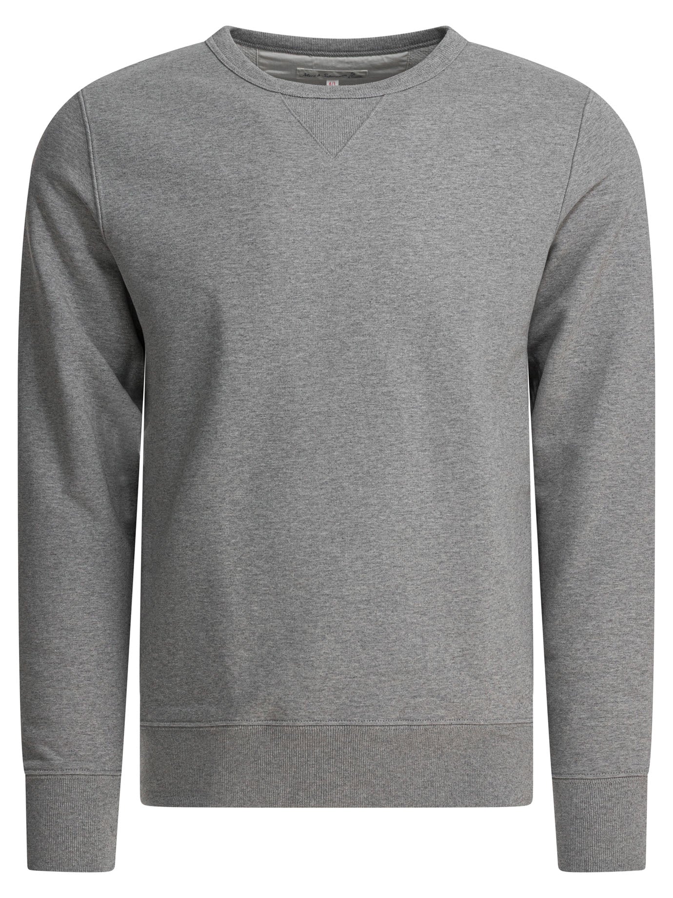 "Loopwheeled" crewneck sweatshirt Sweatshirts