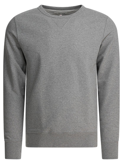 "Loopwheeled" crewneck sweatshirt Sweatshirts