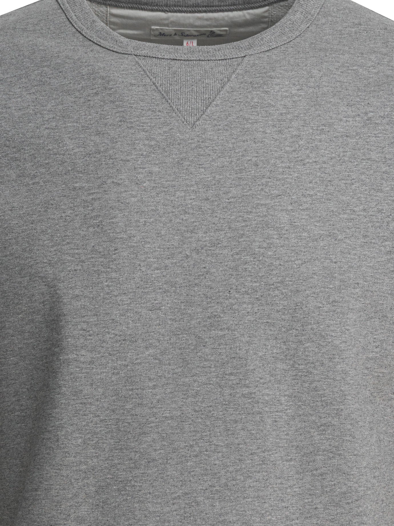 "Loopwheeled" crewneck sweatshirt Sweatshirts