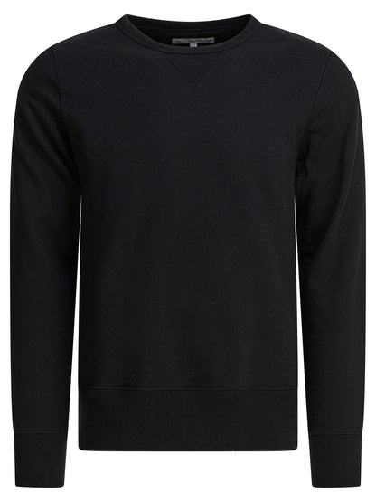 "Loopwheeled" crewneck sweatshirt Sweatshirts