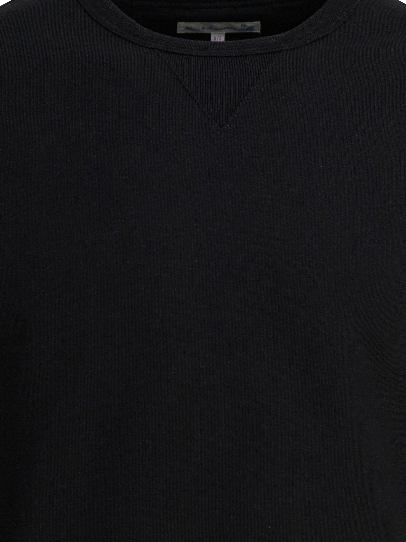 "Loopwheeled" crewneck sweatshirt Sweatshirts