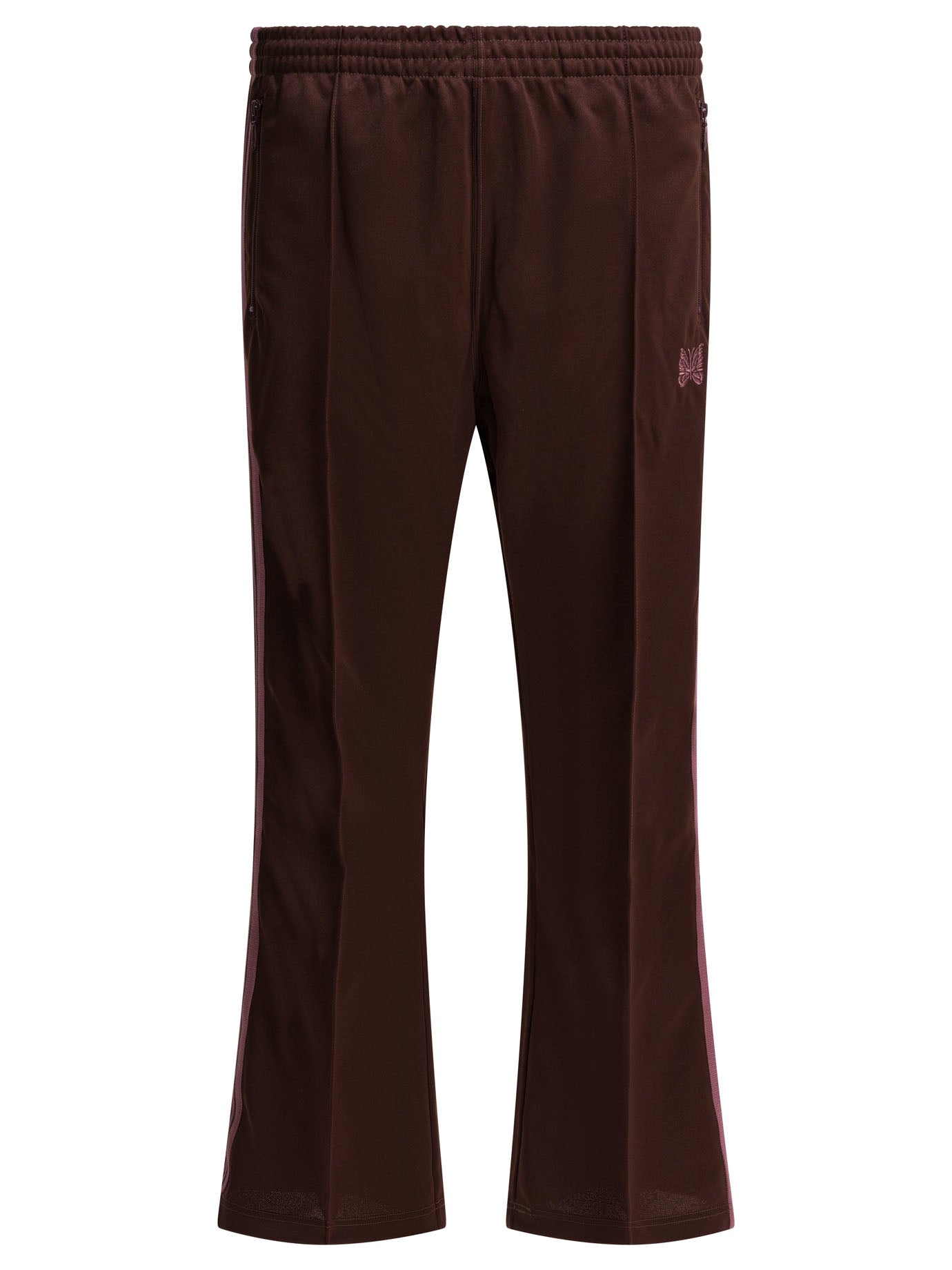 "Boot-cut Poly Smooth" Sport pants Trousers