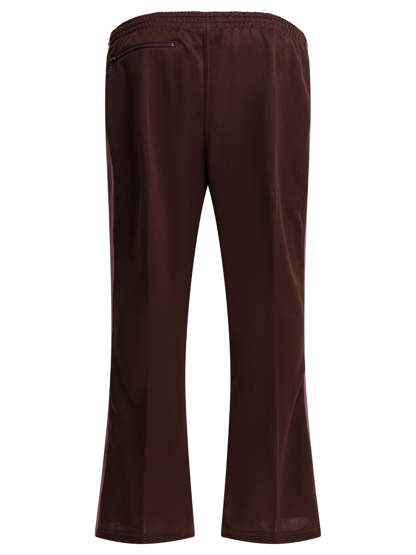 "Boot-cut Poly Smooth" Sport pants Trousers