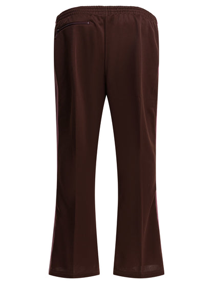 "Boot-cut Poly Smooth" Sport pants Trousers