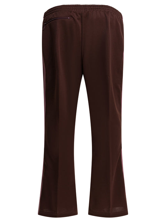 "Boot-cut Poly Smooth" Sport pants Trousers