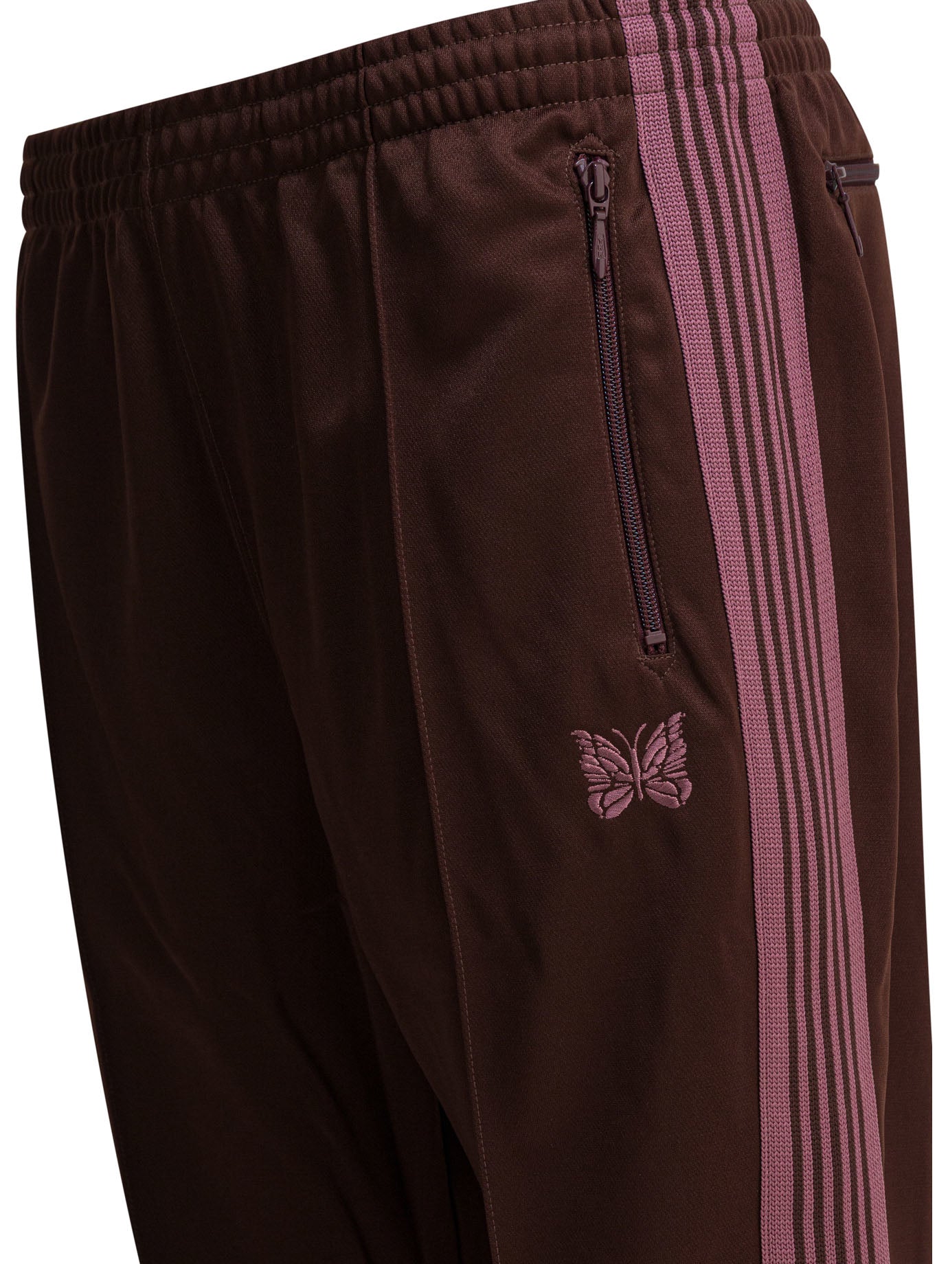 "Boot-cut Poly Smooth" Sport pants Trousers