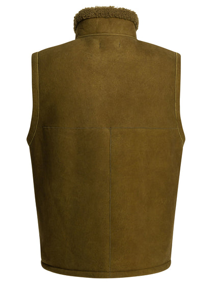 Shearling sleeveless jacket Jackets and Coats