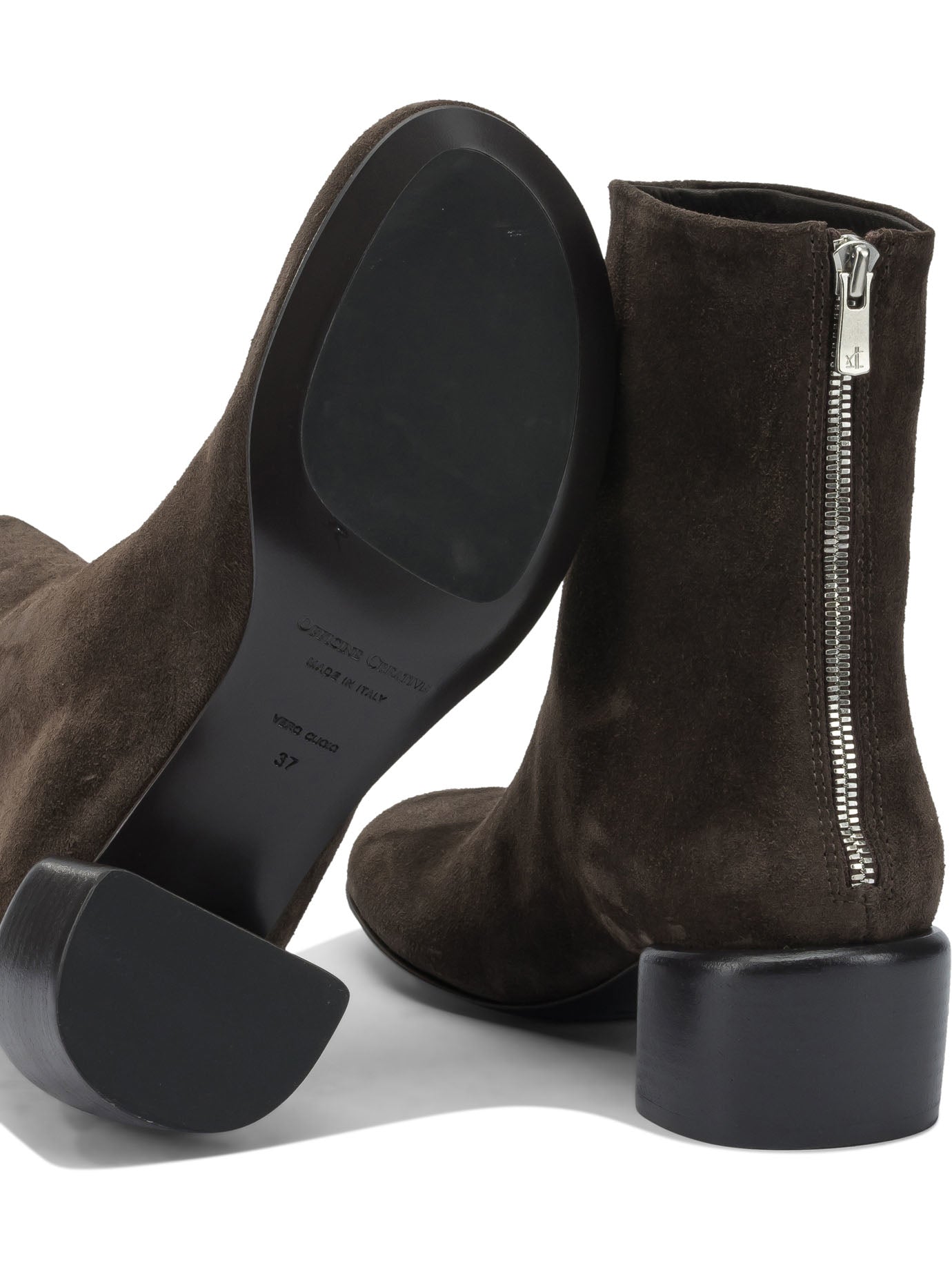 "Flore 012" 40mm zippered ankle boots Boots and Ankle Boots
