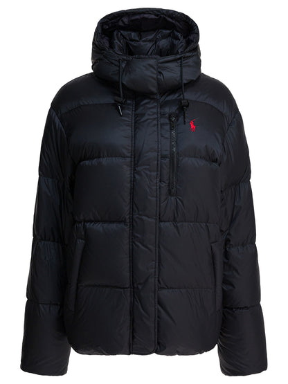 Down jacket with logo Jackets and Coats