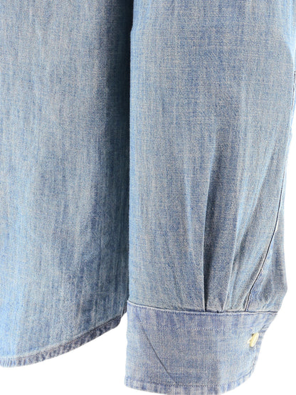 Custom-fit chambray shirt Shirts