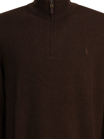 Wool sweater with zipper Knitwear