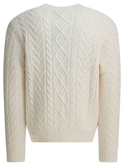 "New York Yankees™" wool and alpaca crewneck sweater Knitwear