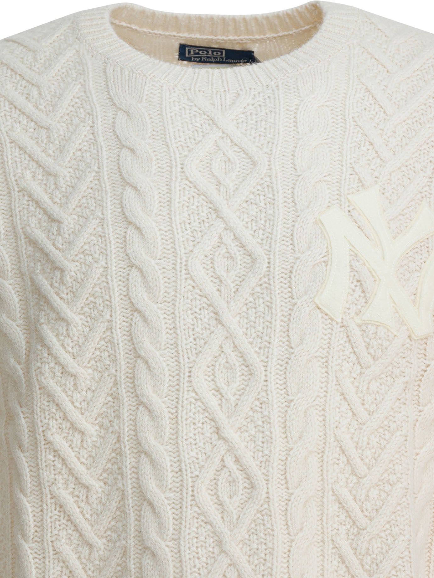 "New York Yankees™" wool and alpaca crewneck sweater Knitwear