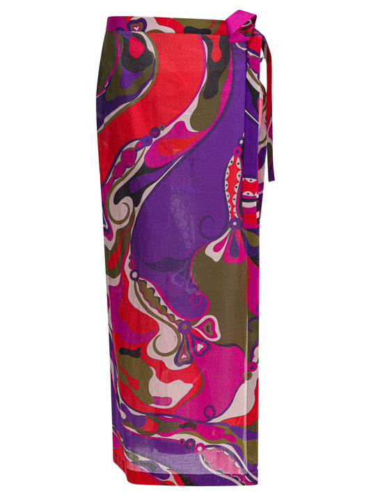 "Orchidee" pareo Swimwear