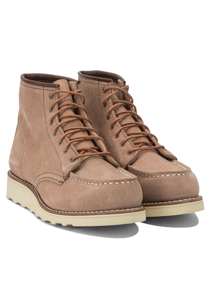"6'' Moc Toe 3319 Dusty Rose Abilene" Lace-up ankle boots Boots and Ankle Boots