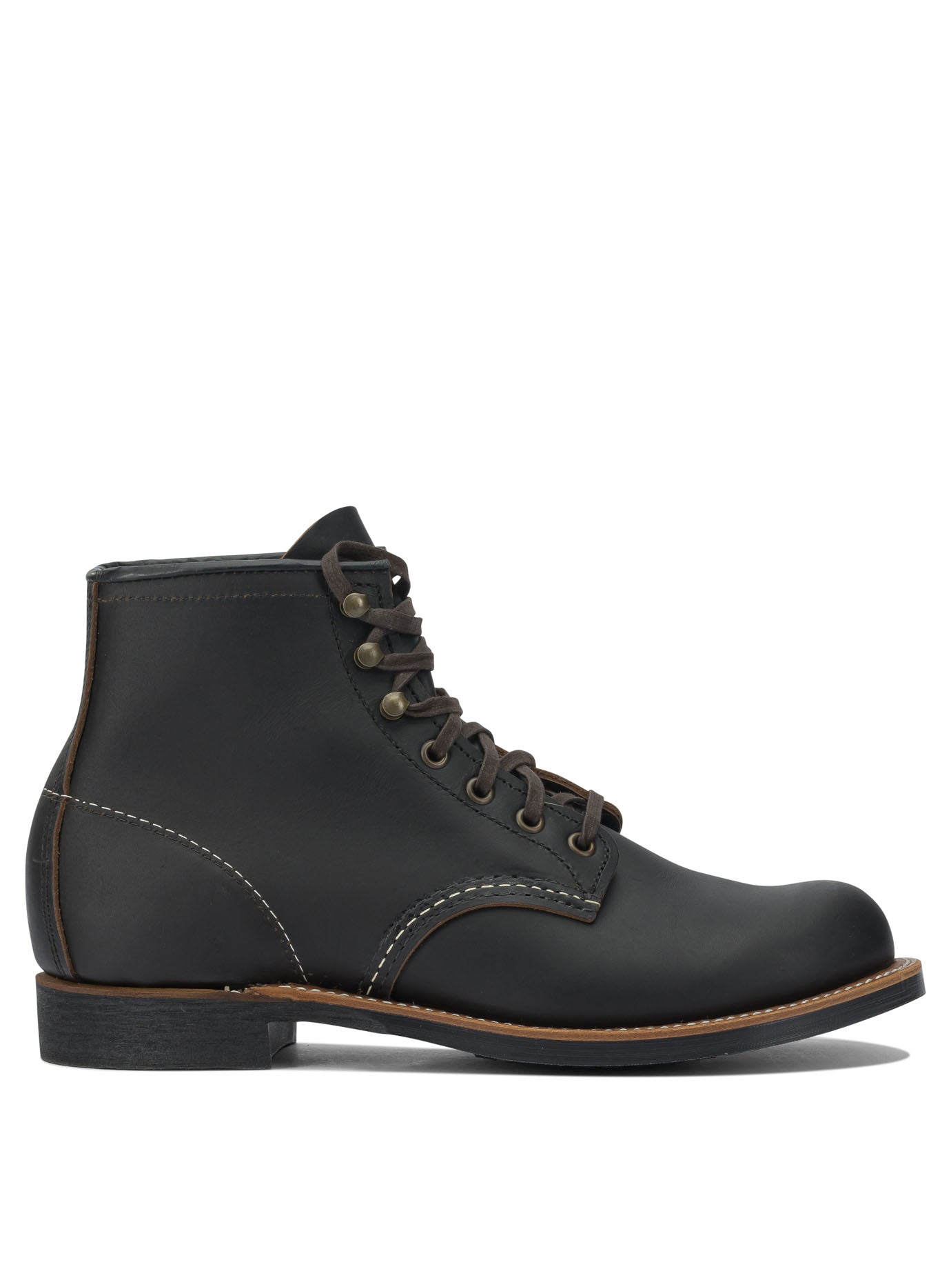 "Blacksmith 3345 Black Prairie" lace-up ankle boots Boots and Ankle Boots