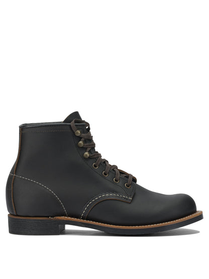 "Blacksmith 3345 Black Prairie" lace-up ankle boots Boots and Ankle Boots
