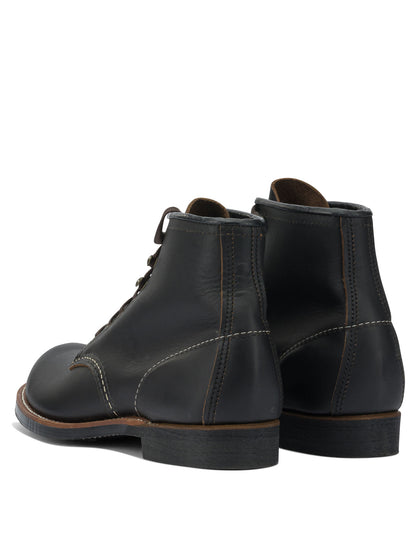 "Blacksmith 3345 Black Prairie" lace-up ankle boots Boots and Ankle Boots