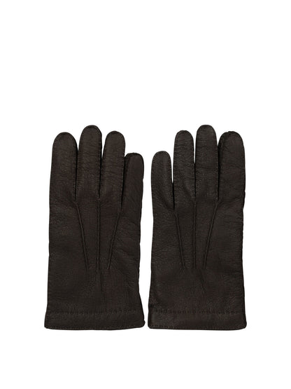 Leather Gloves "42/F" Gloves