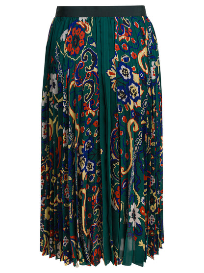 Floral print skirt Skirts