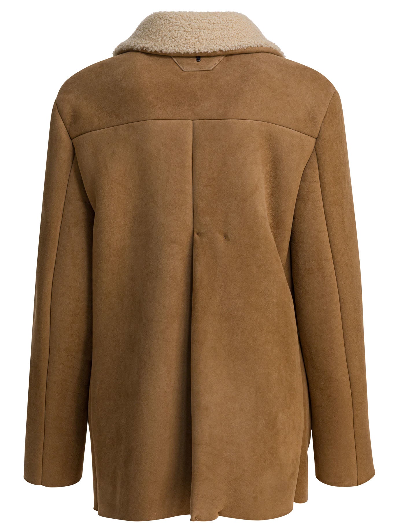 Balzer shearling suede leather jacket Jackets and Coats