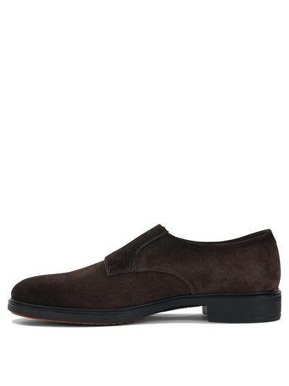 Suede double buckle loafers Loafers & Slippers