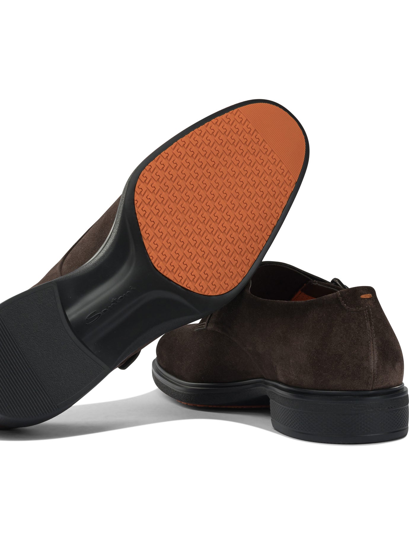Suede double buckle loafers Loafers & Slippers