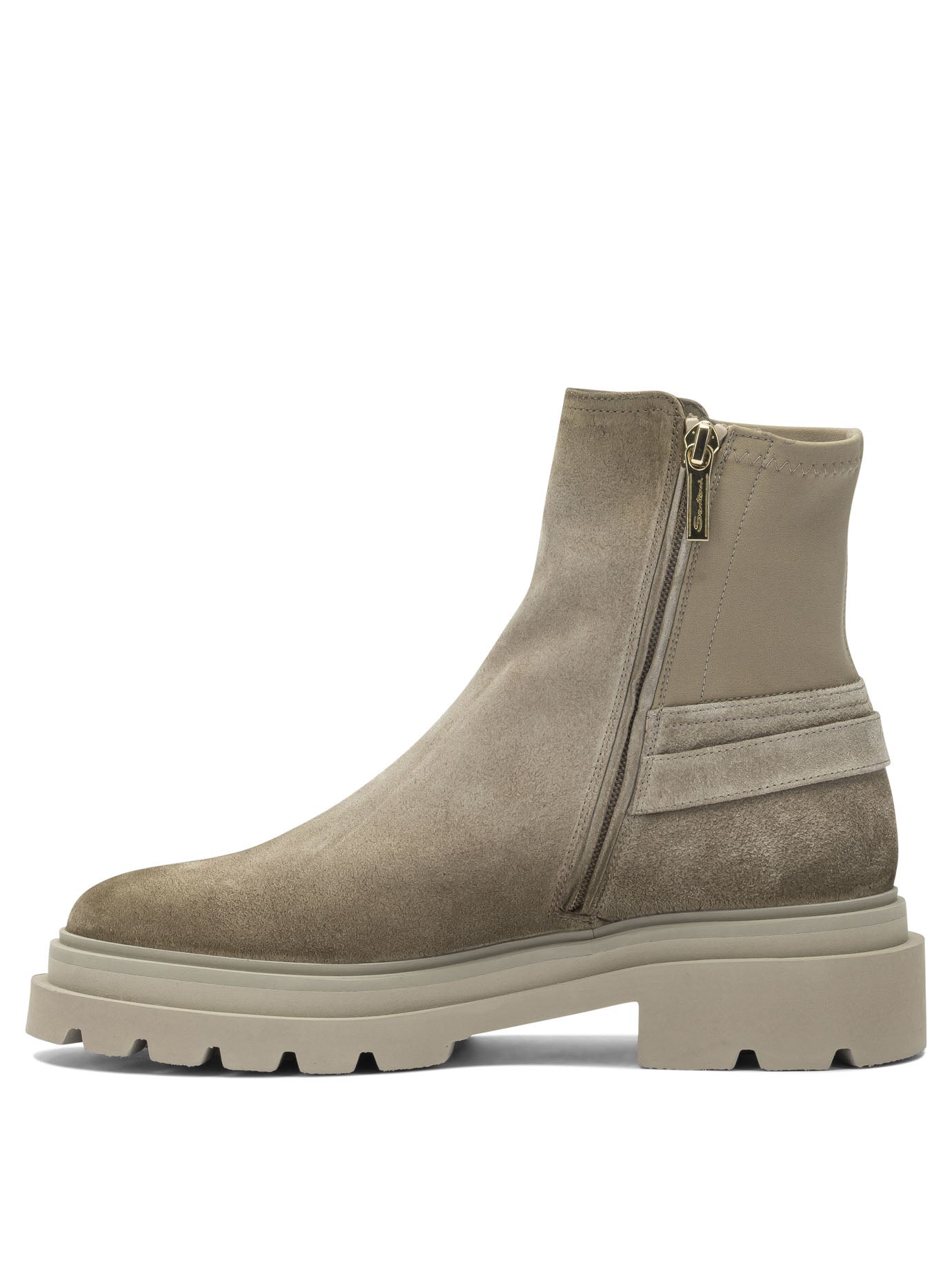 Suede ankle boots with zipper Boots and Ankle Boots