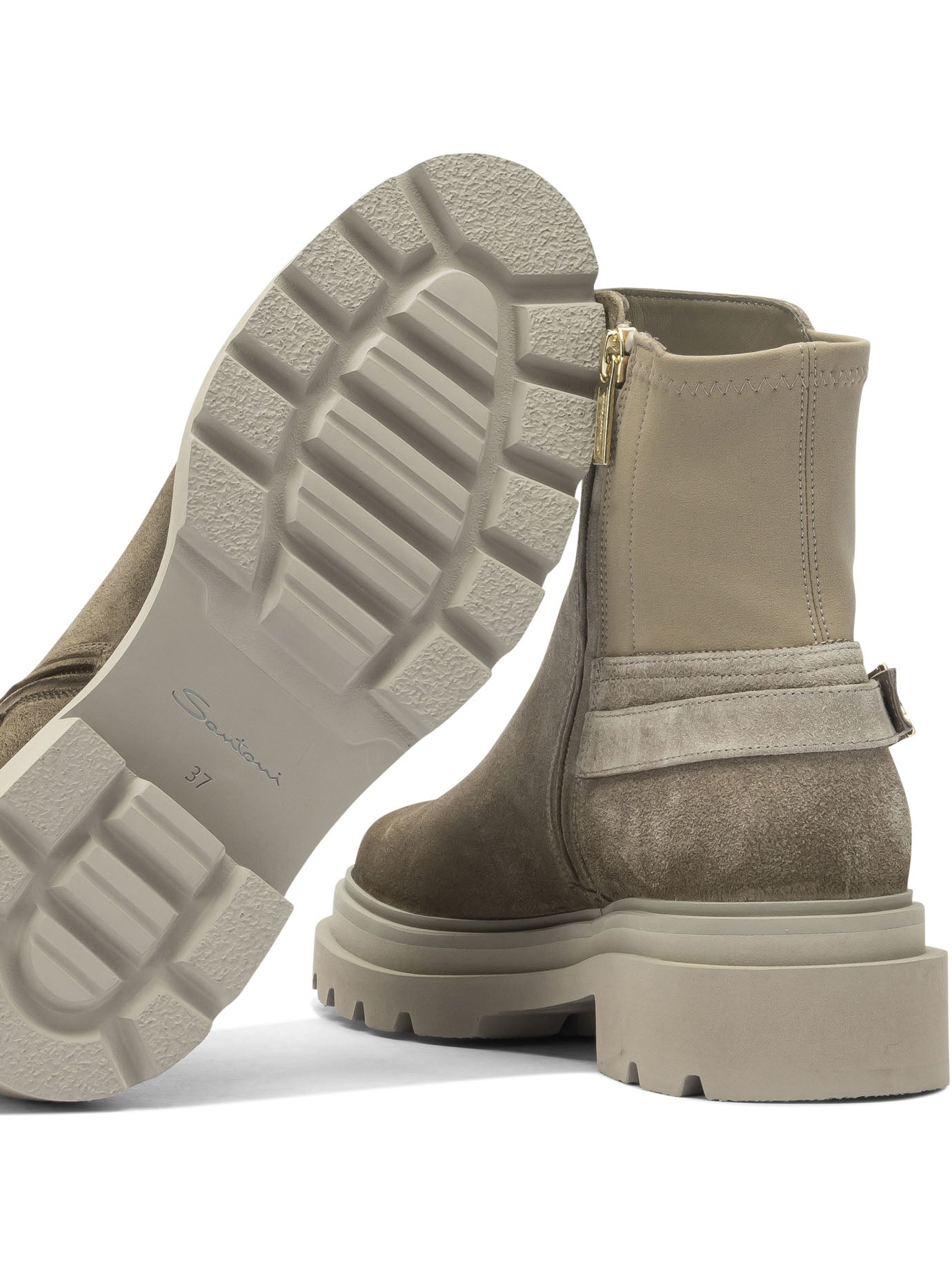Suede ankle boots with zipper Boots and Ankle Boots
