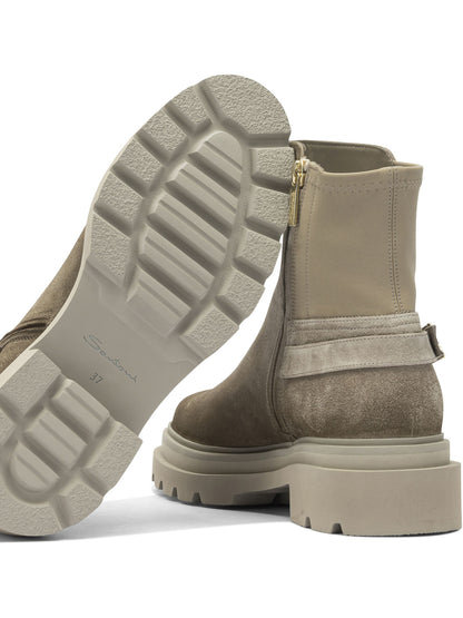 Suede ankle boots with zipper Boots and Ankle Boots