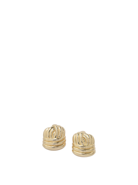 Gold knot earrings Jewels