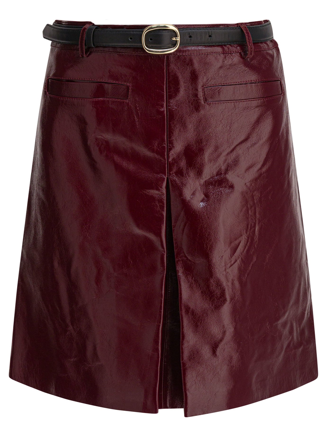 Leather miniskirt Skirts