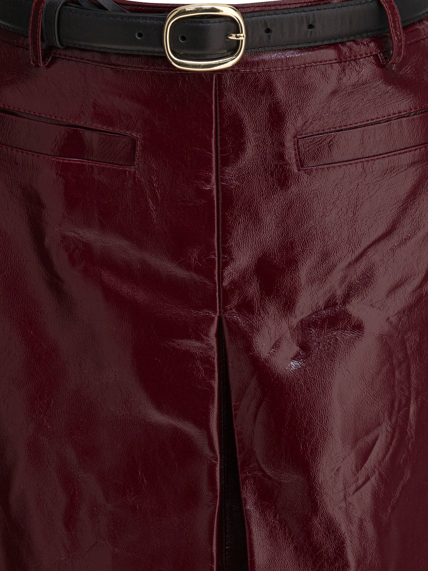 Leather miniskirt Skirts